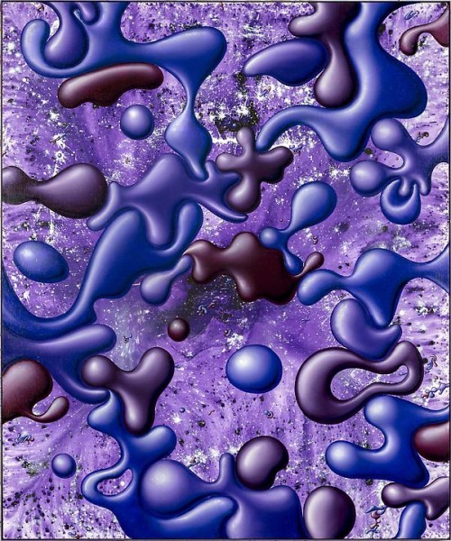 Purple (2012) by Kenny Scharf