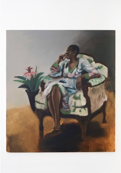 The Love Within by Lynette Yiadom-Boakye at Jack Shainman Gallery on 20th Street