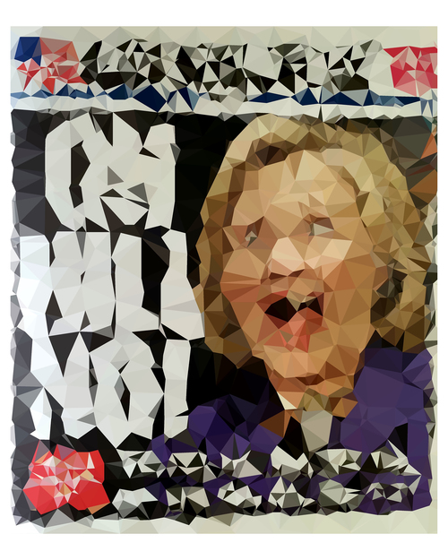 Jamie Martinez, OH HILL NO!, NYPOST (4-12-15), 24" x 30", Oil on inkjet print, Edition 1/3