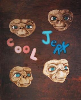 Cool Jerk, 2016, 45 x 38 inches, oil on canvas